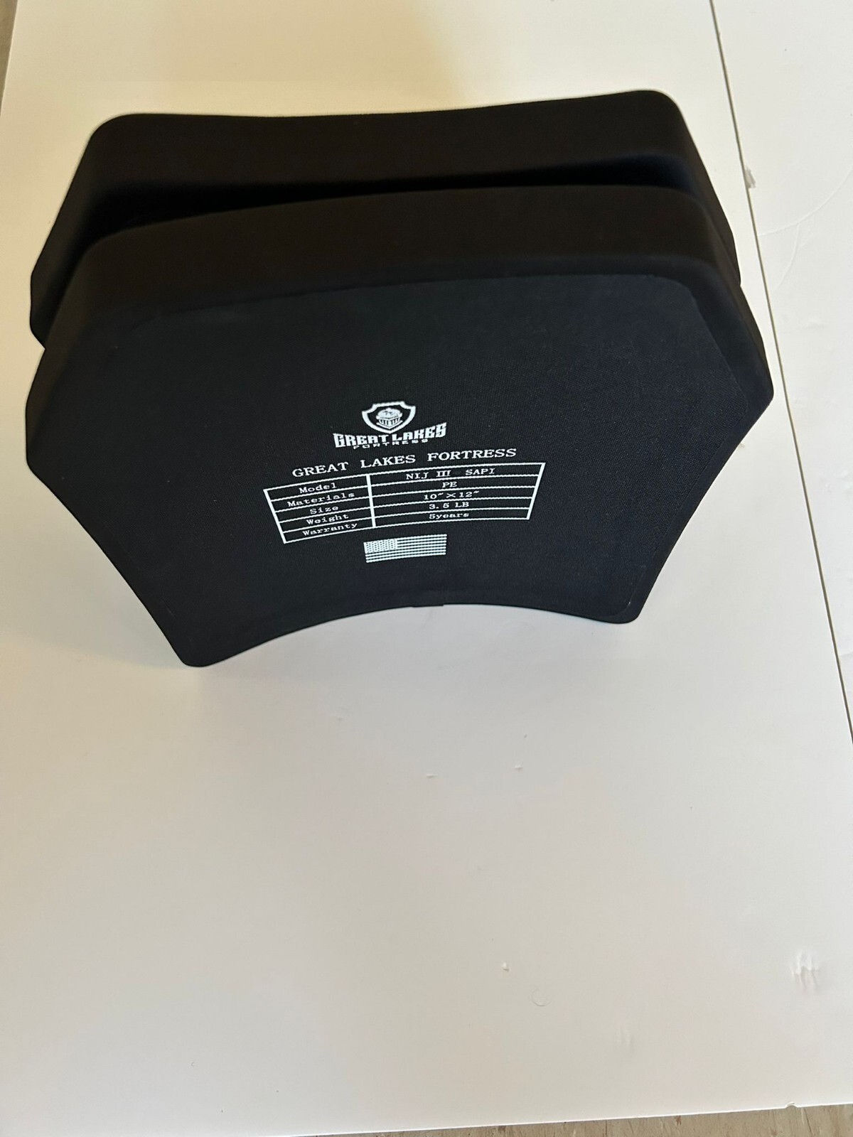 Level 3 EXTREME PE Bullet Proof Armor Plates Lighter Than Ceramic 3lb Pair10x12