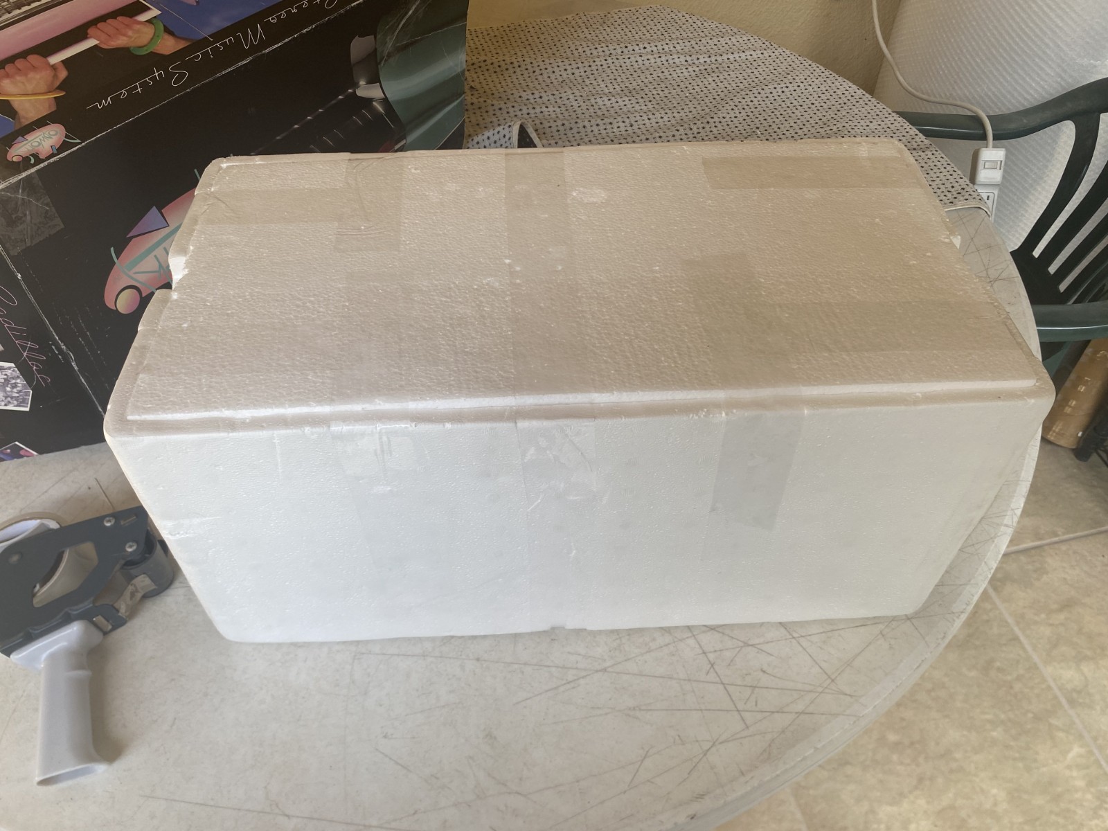 Vintage Boombox CADILLAC RADIO By Popworks 3-1489 Cassette AM FM ***SEE VIDEO***