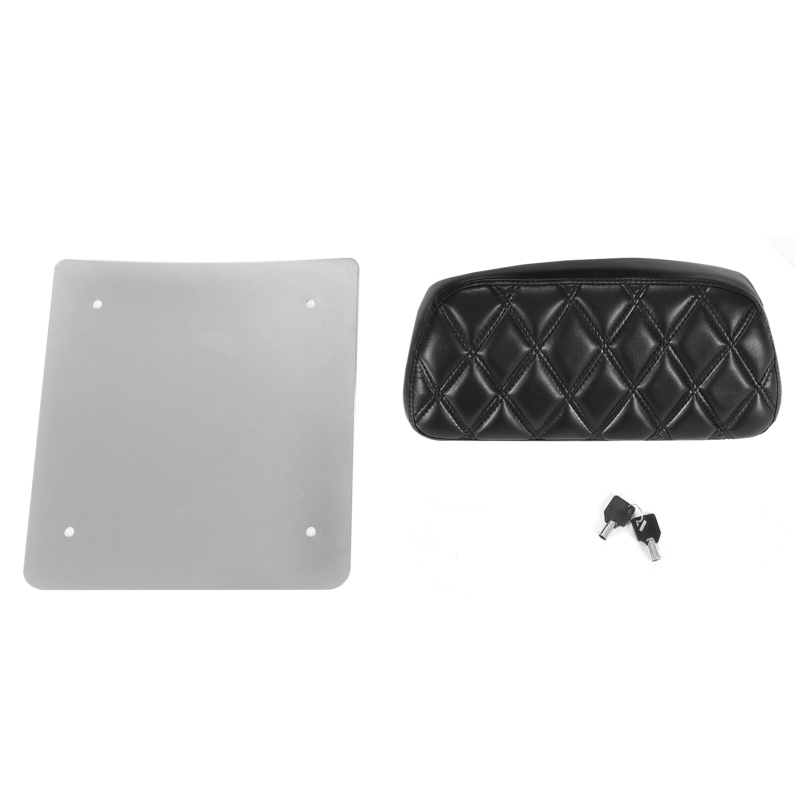 Razor Tour Pack Trunk Tail Box Backrest Base Plate For Harley Street Glide 97-23