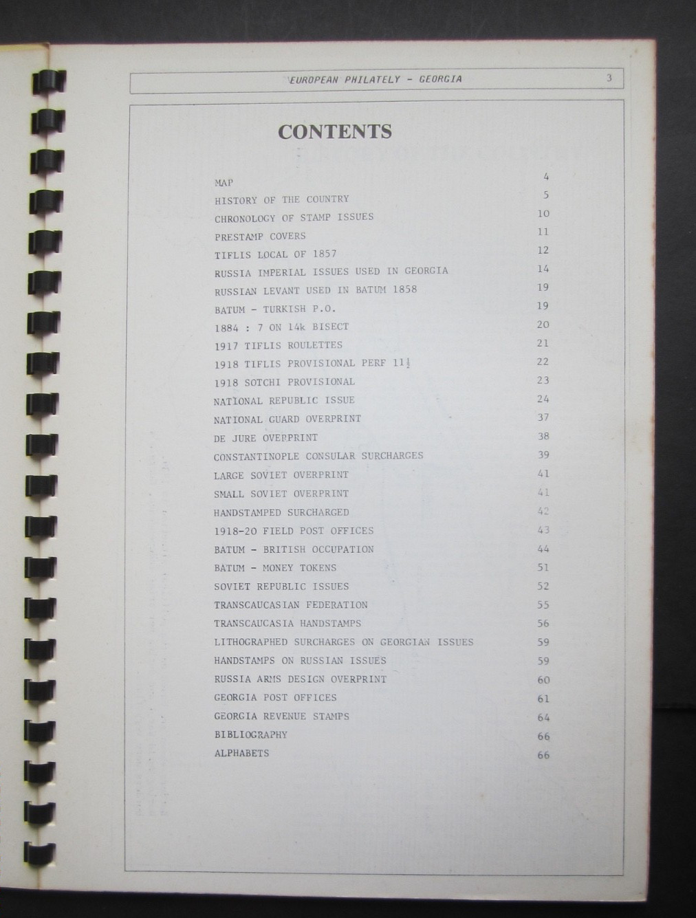 J. Barefoot Ltd - Georgia, Russia Revenues, Stamp Catalogue 1983.