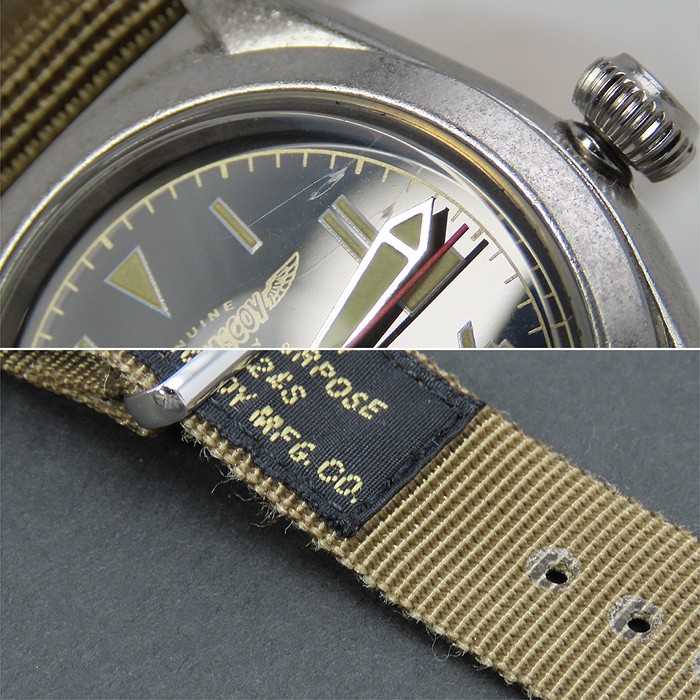 Toys McCoy Antique Finish Military Automatic Watch(Mint)Working Item From Japan