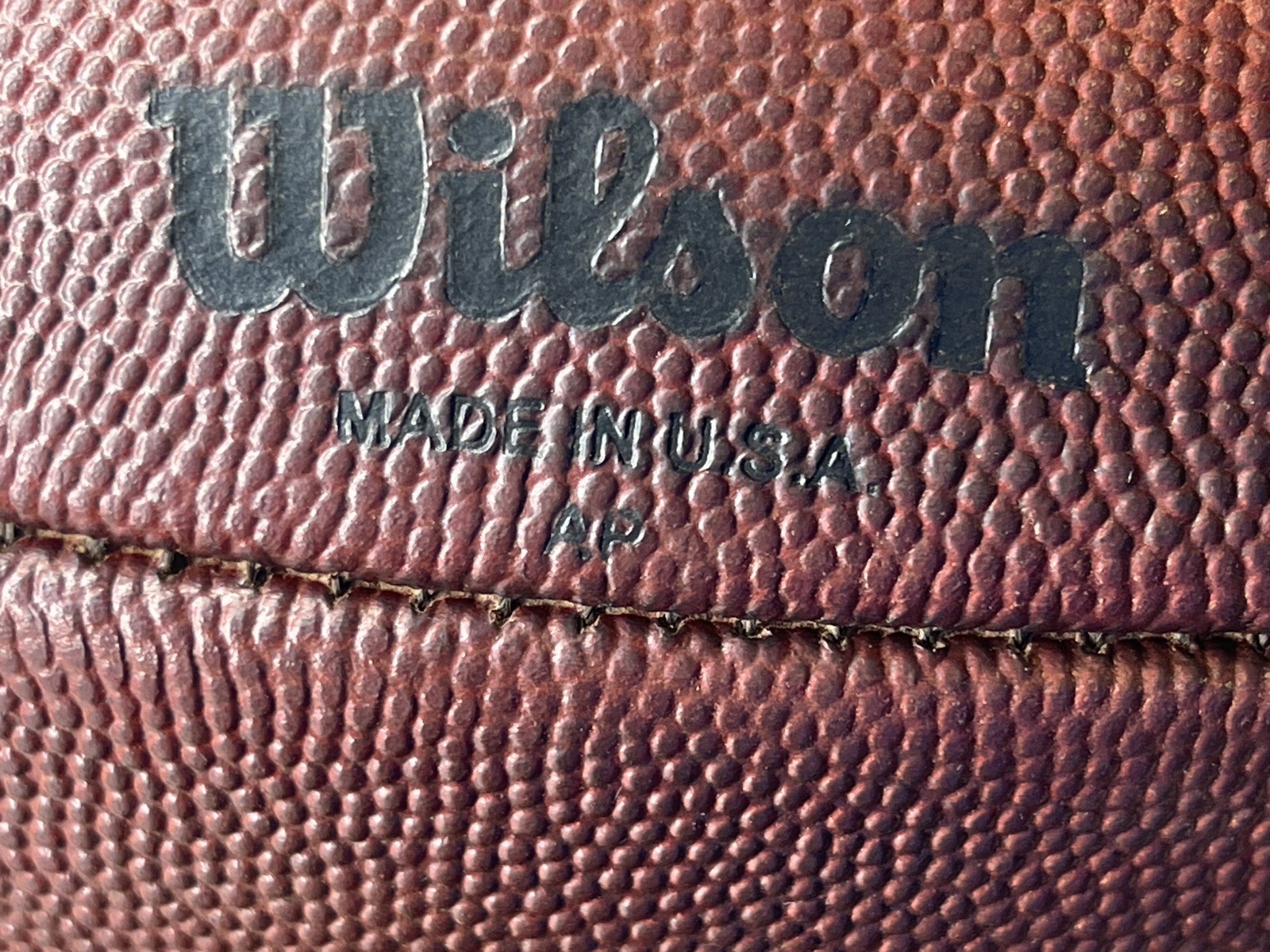 RAMS LOGO - NFL "The Duke" Wilson Football - Game Ball - Prepped & Conditioned