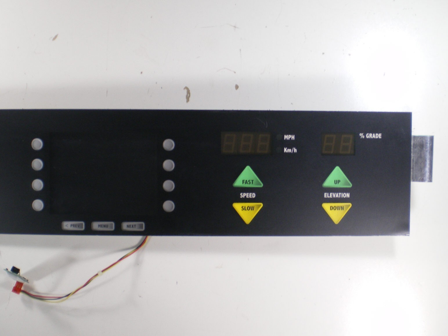 Landice L7 Executive Trainer Treadmill Display Console Overlay Panel board READ!