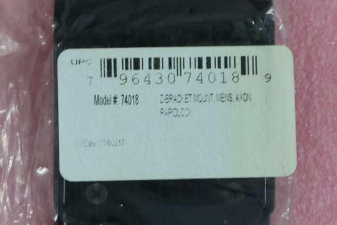 Axon 74018 Body Camera Z BRACKET Mount Model new !!
