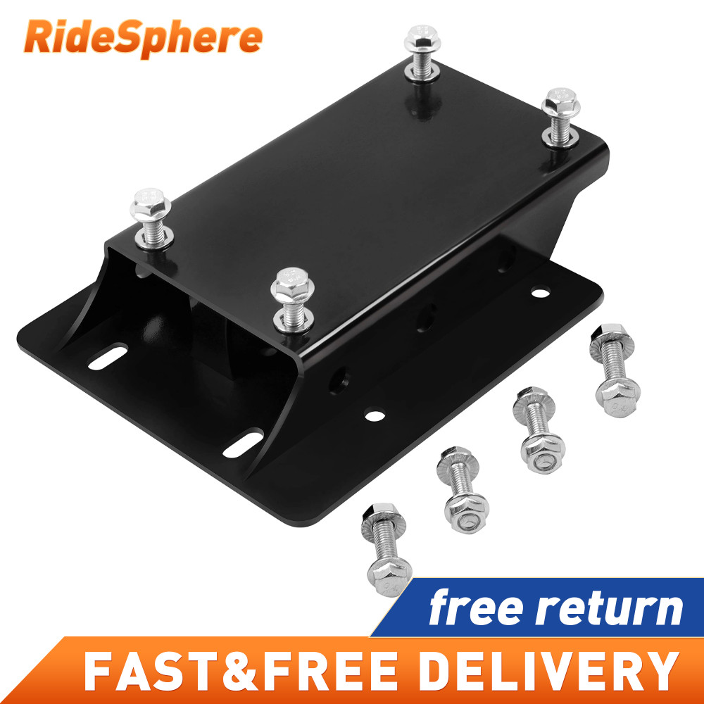 Black Torque Converter Engine Riser Plate + Hardware Kit Predator 212 224