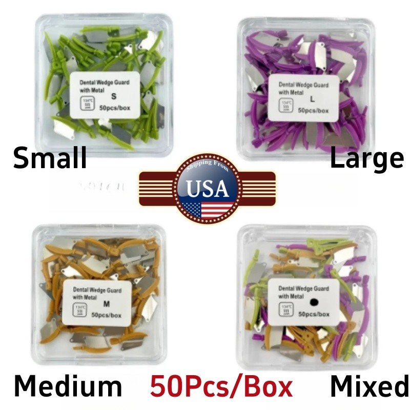 Dental Matrix Fender Wedges Prep Interproximal Diastema Wedge Teeth Guard L/M/S