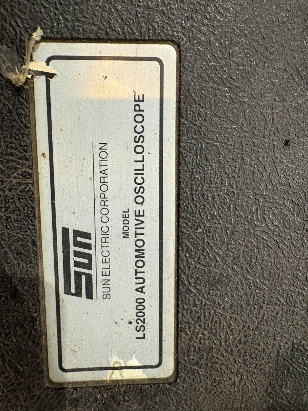 Sun LS2000 Automotive Oscilloscope diagnostic tool. Vintage automotive