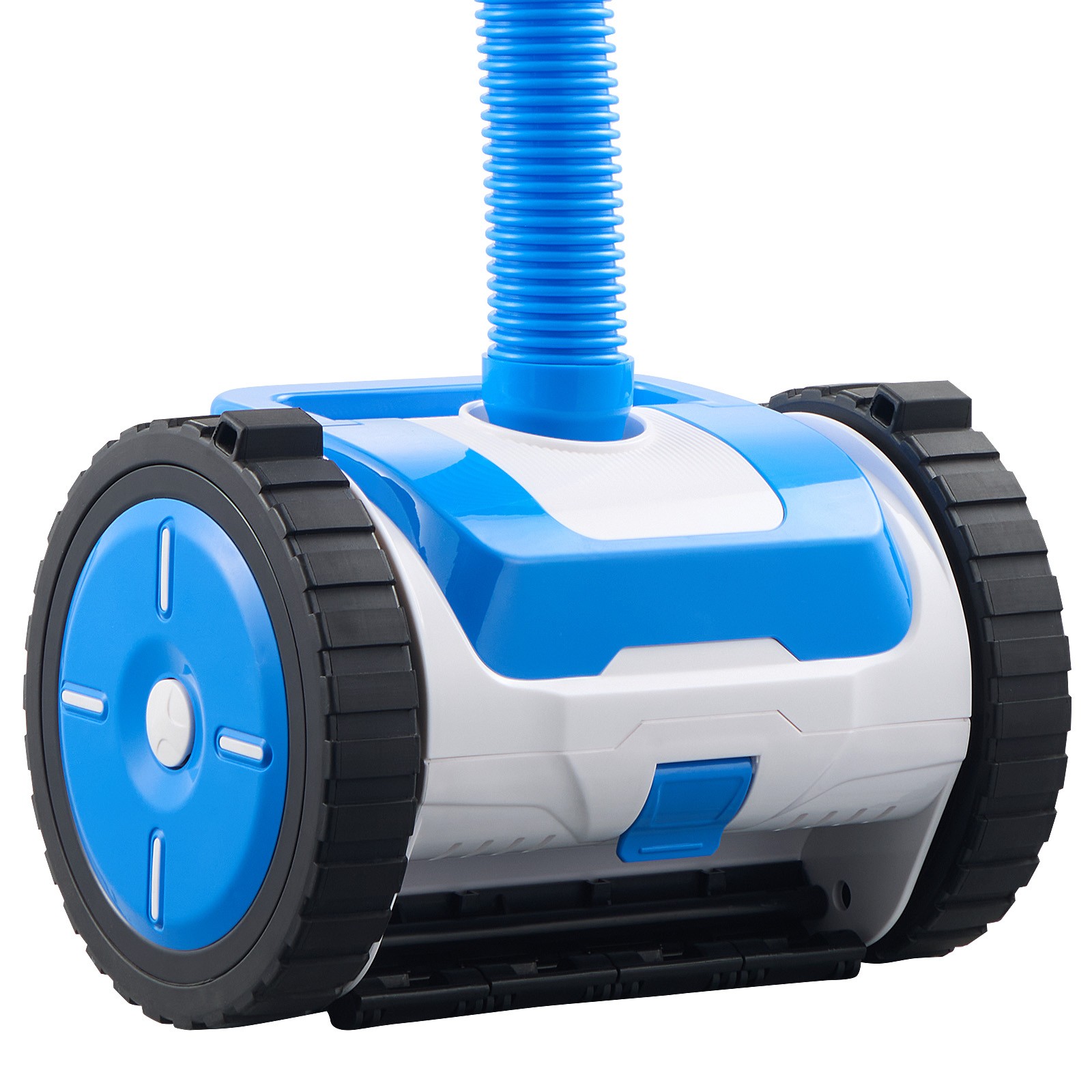 Suction Pool Cleaner Vacuum Cleaner 2 Wheels for In/Above-ground Pool