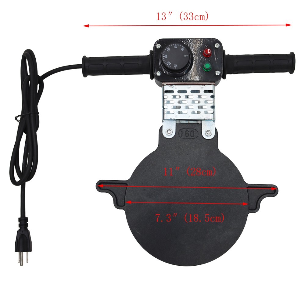 Electric Pipe Fusion Welder Pipe Melting Machine 110V 2.48"-6.3" (63-160mm)PB PE