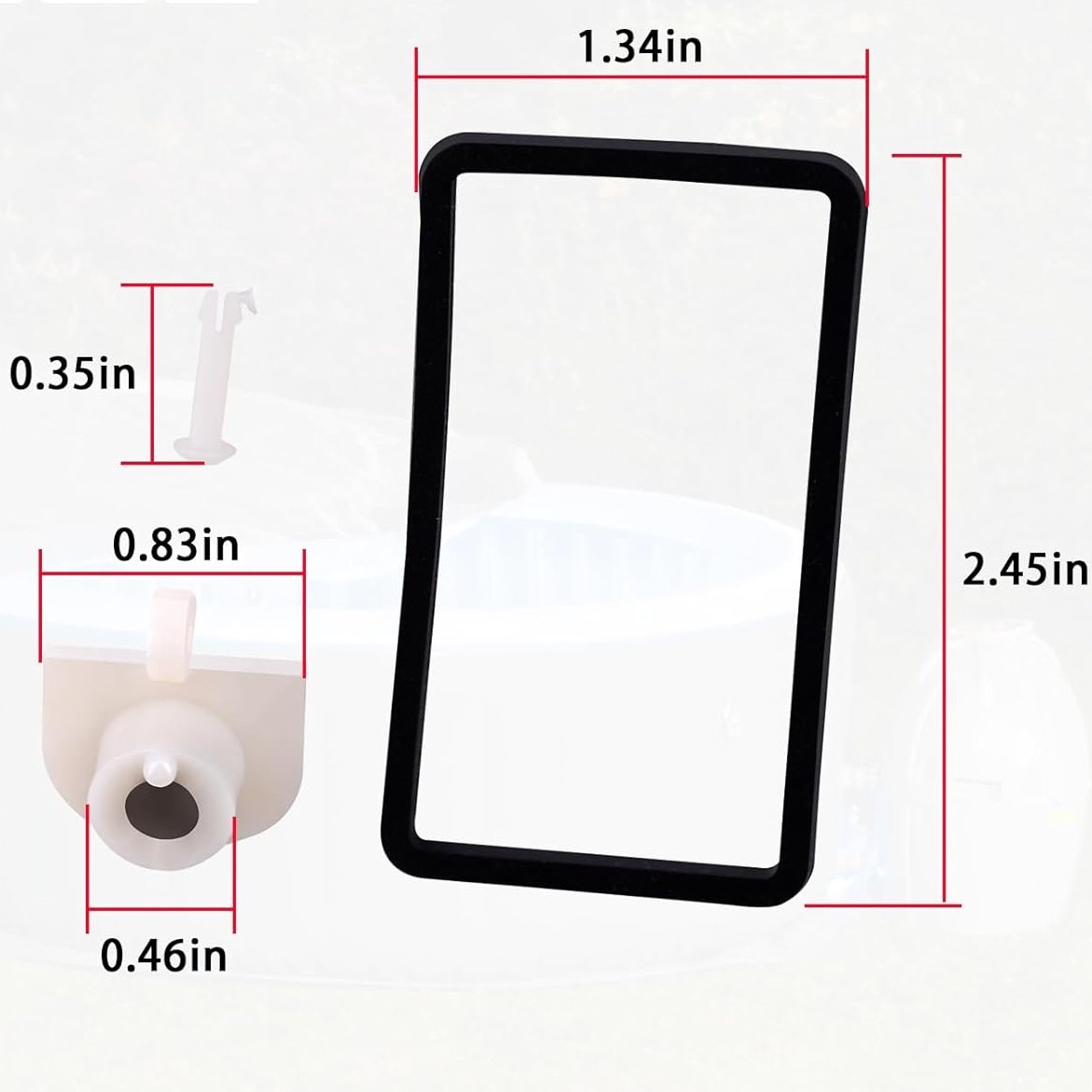 1Set Water Flow Sensor Repair Kit w/Pin Fits Coleman Lay-Z-Spa Tub Fix E02 Error