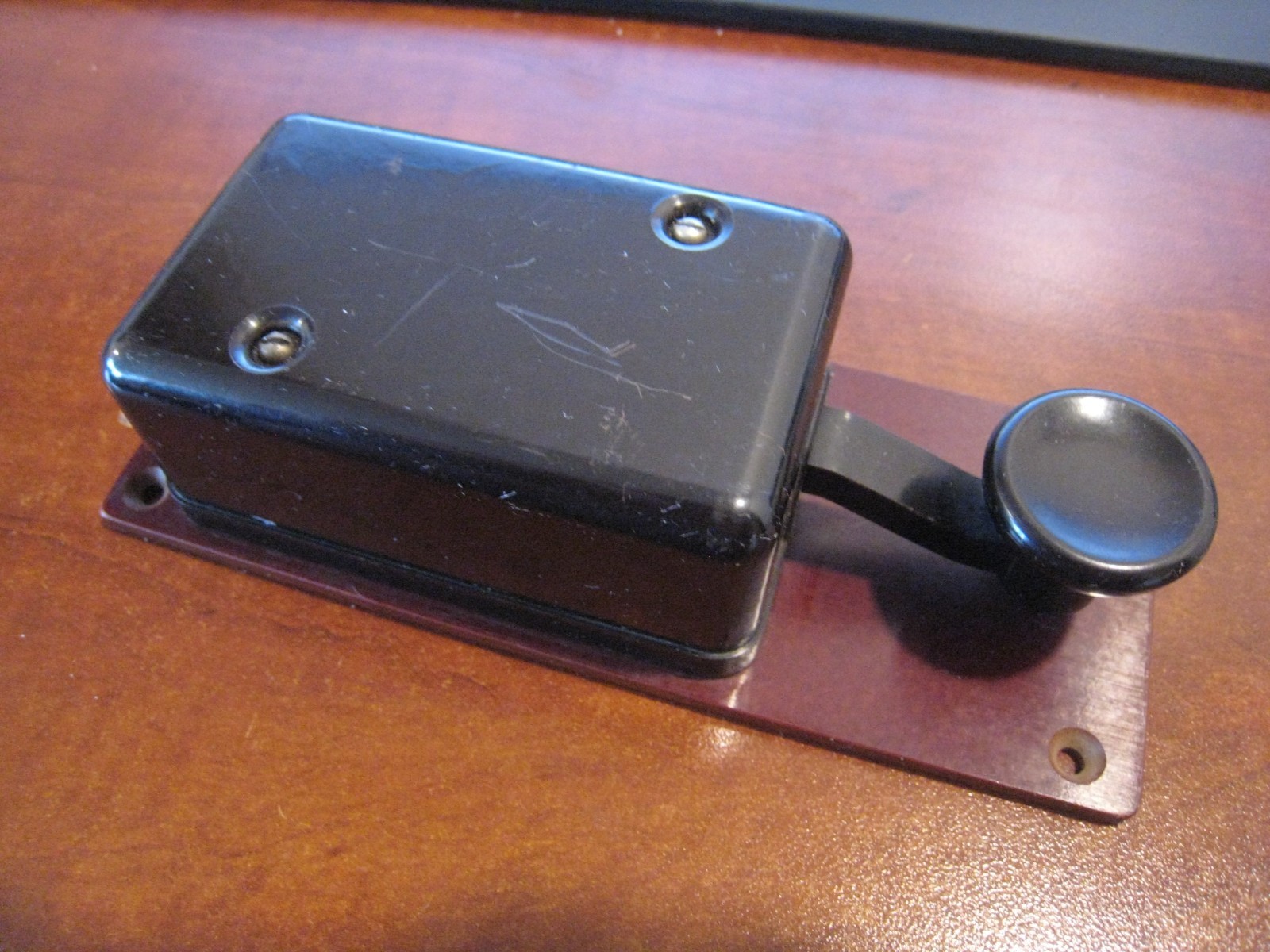 WW2 British SAS Mk 119  Clandestine Transceiver Morse Code Telegraph Key