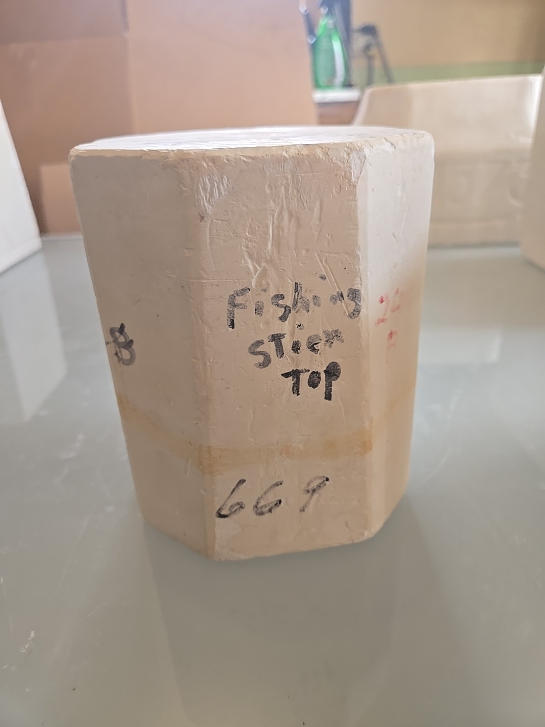 Alberta's #669 Slip Mold Fish Top Stien