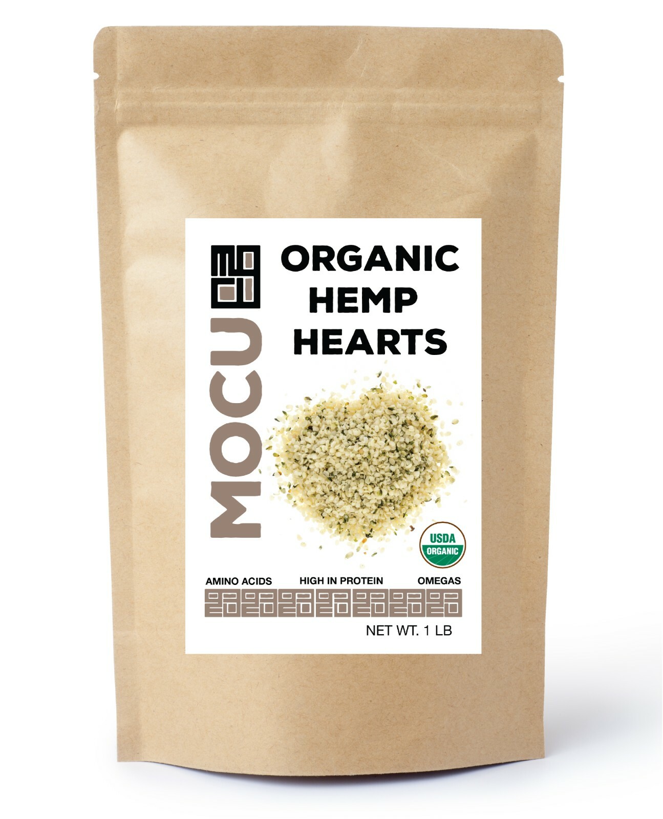 CERTIFIED ORGANIC HEMP HEARTS