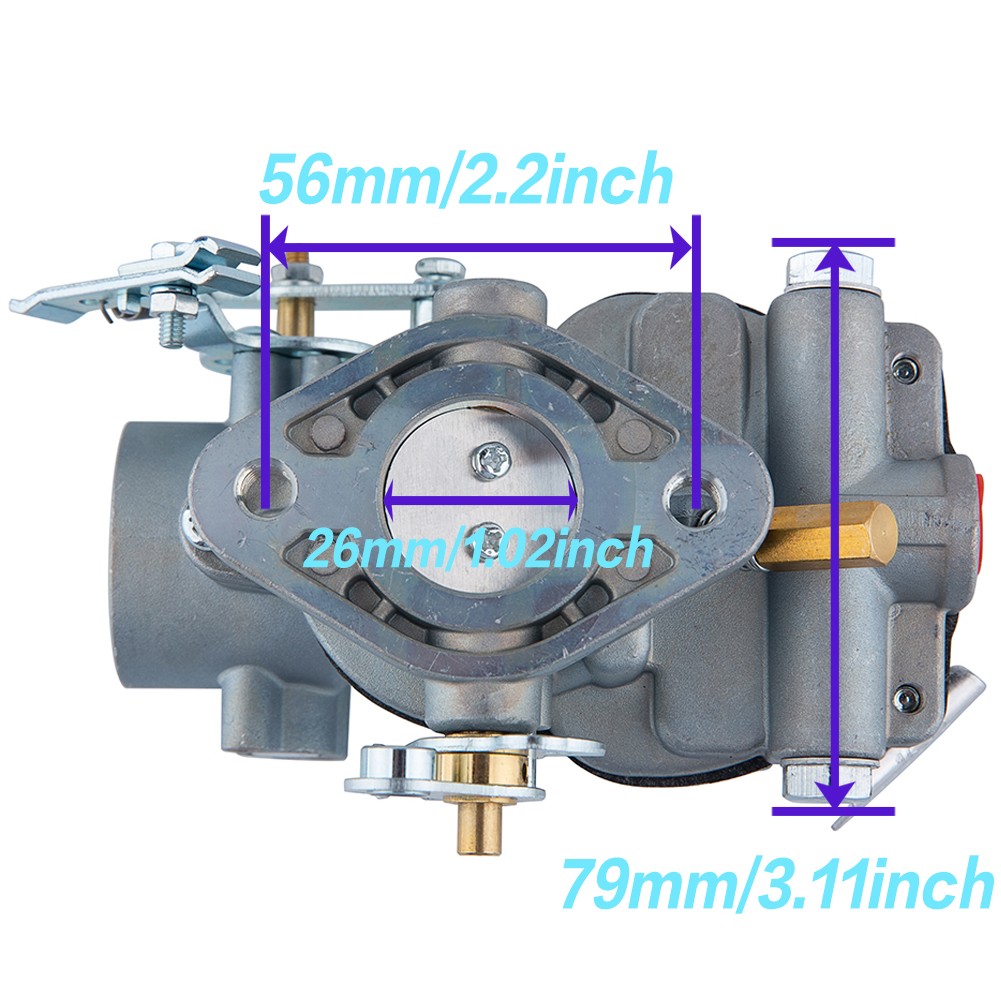 NEW Carburetor For Ford 1.6L, Clark, Bobcat, Skid Steer, Clark Zenith 6598372