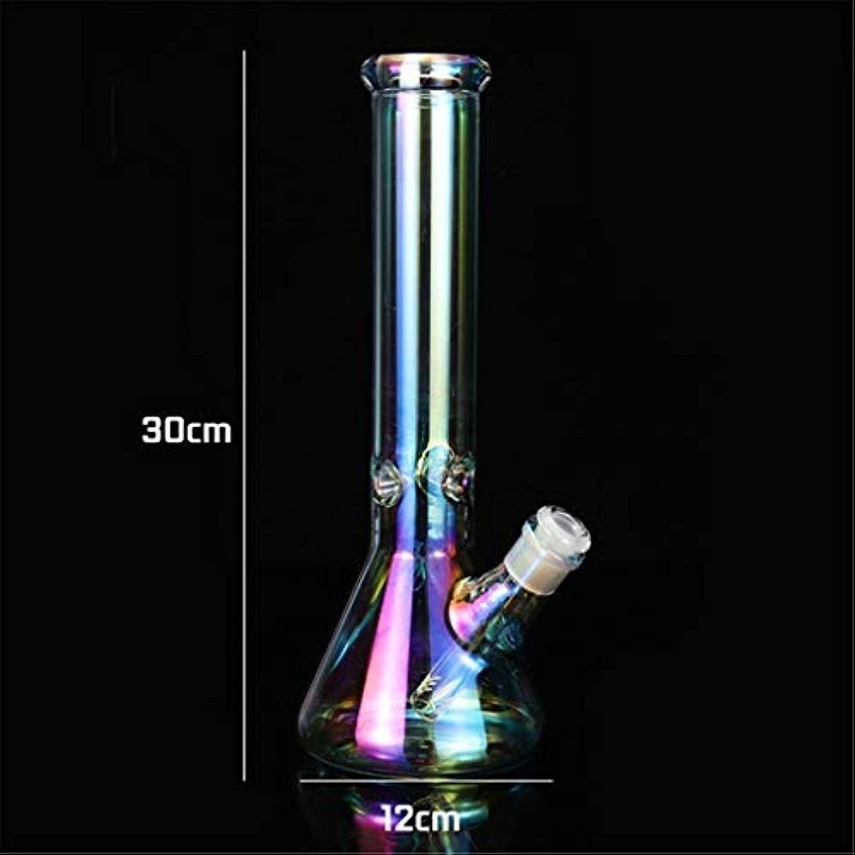 10 inch Heavy Glass Bong Water Pipe Smoking Bong Beaker + 14mm Bowl hookah USA