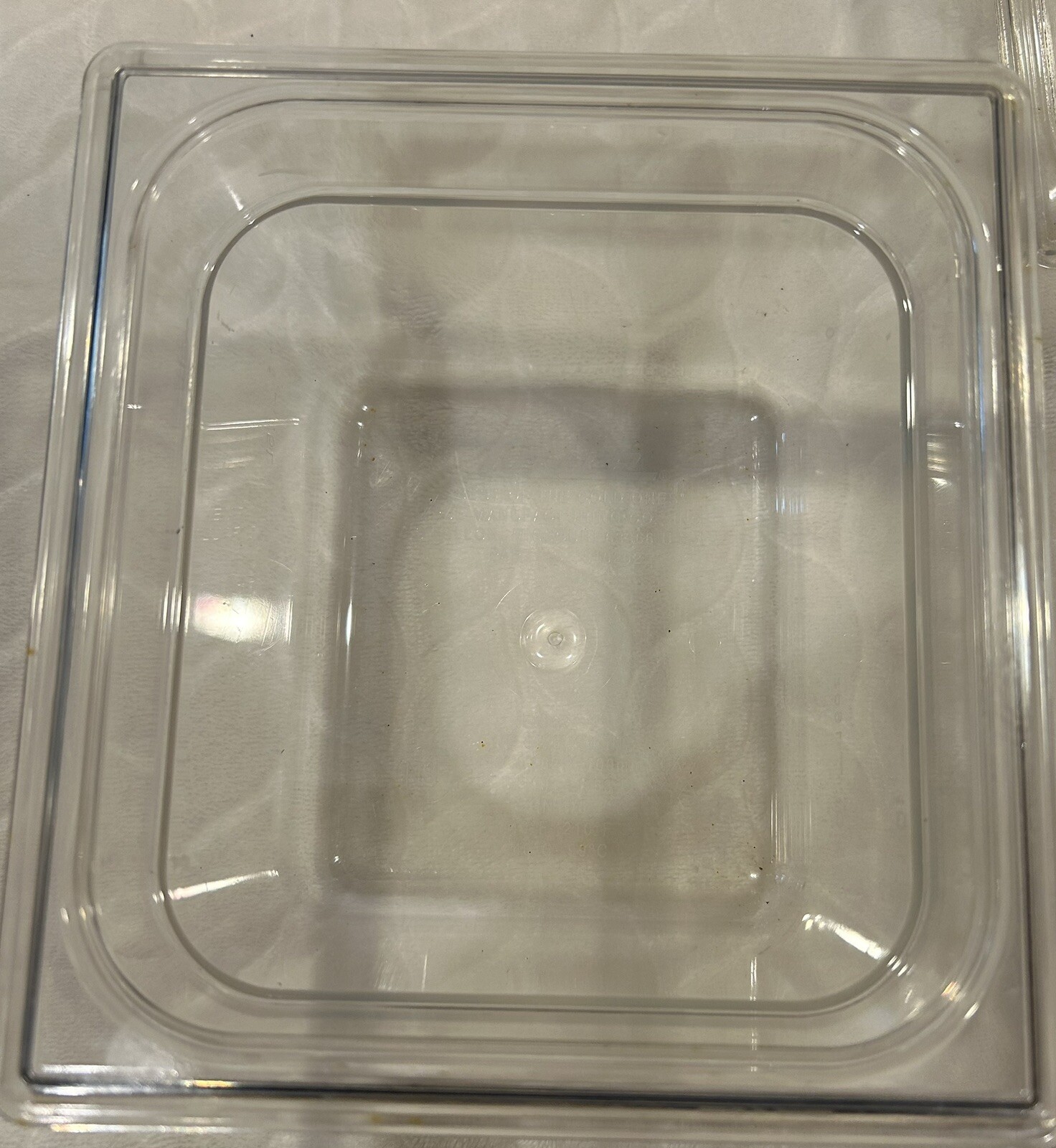 42 Each True Clear Food Pan 1/6 Size 4” Deep NSF Commercial Prep Polycarbonate