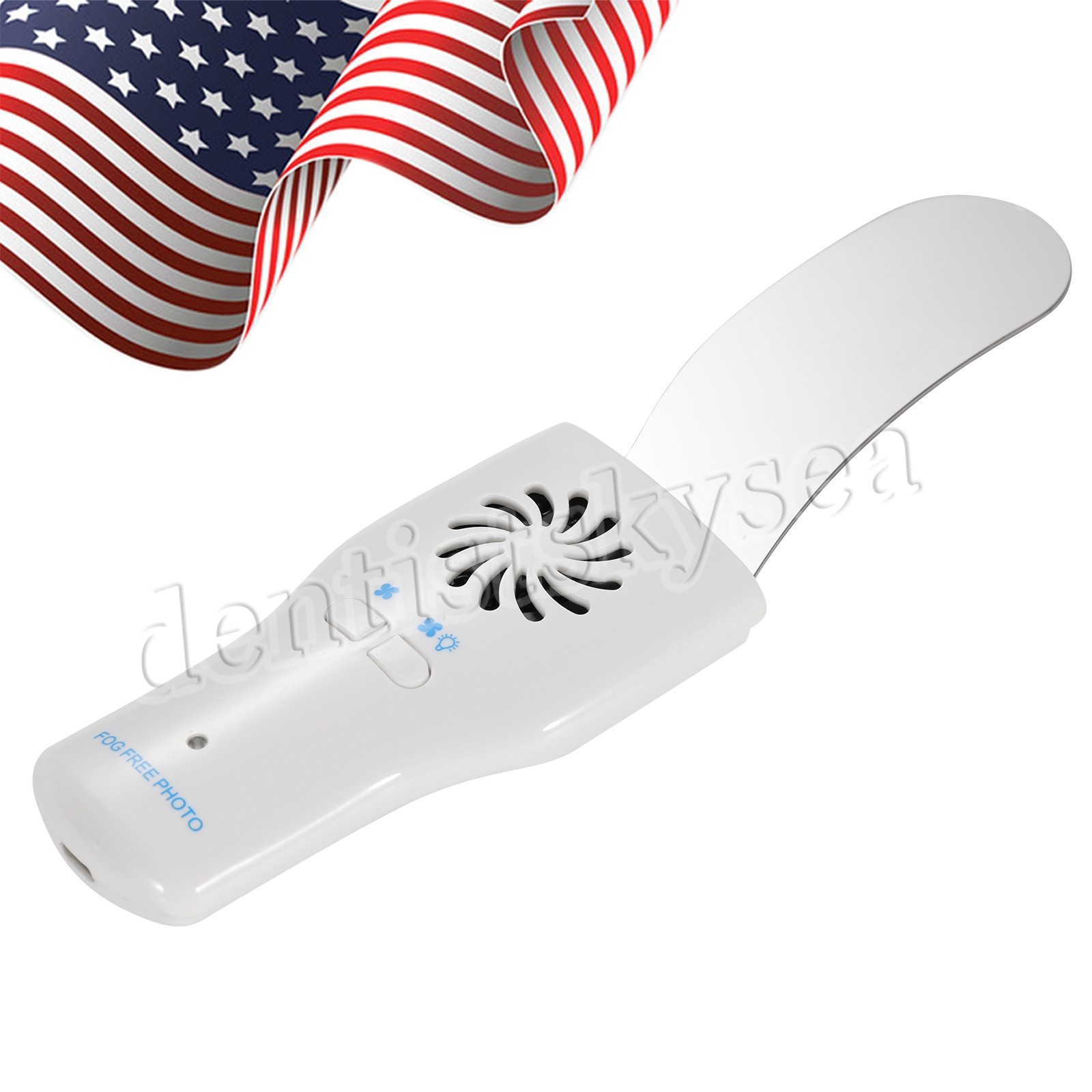 Dental LED Automatic Anti-fog Mirrors for oral photography Reflector Defog DT