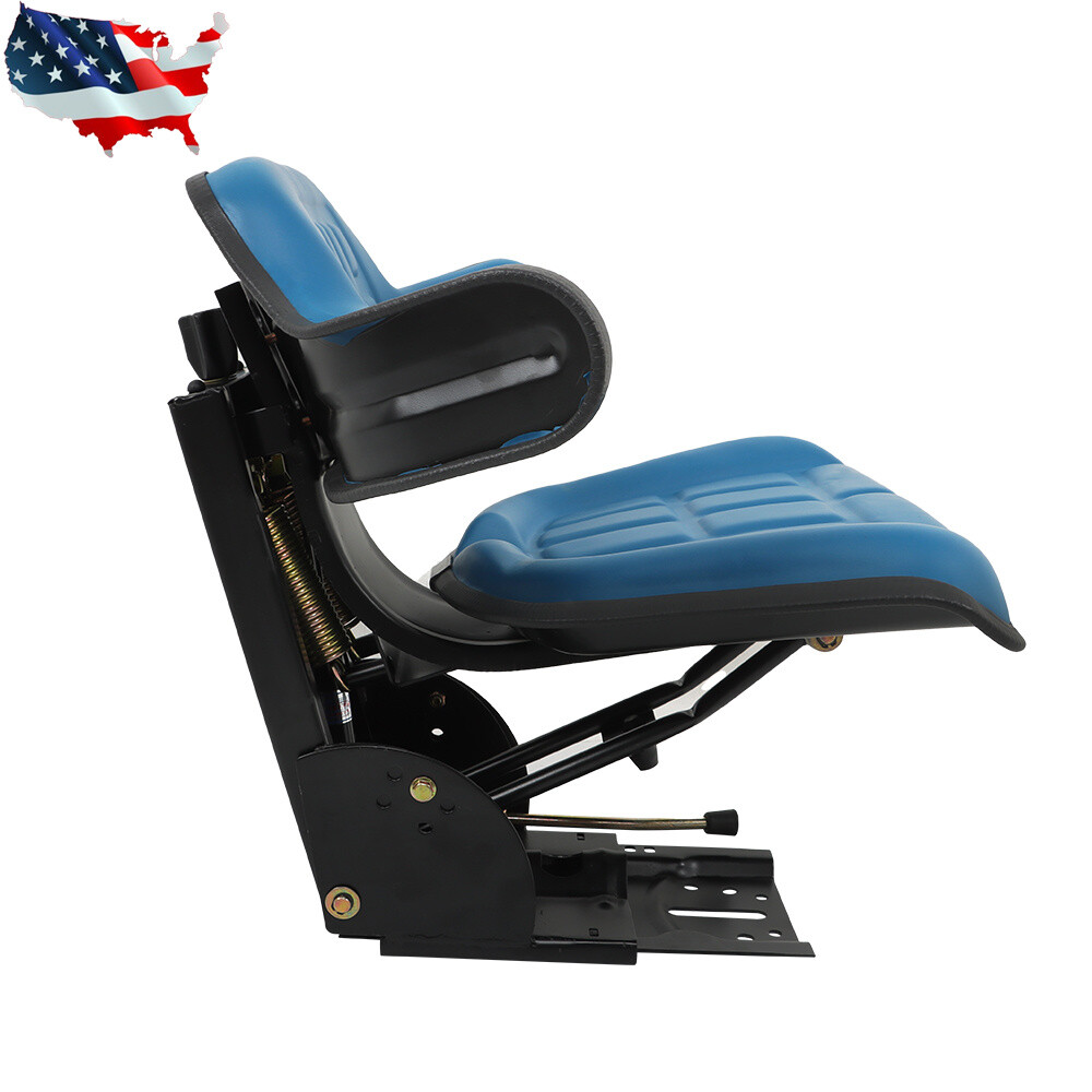 Blue Tractor Suspension Seat For Ford 2000 2600 2610 3000 4000 3600 4600 3910