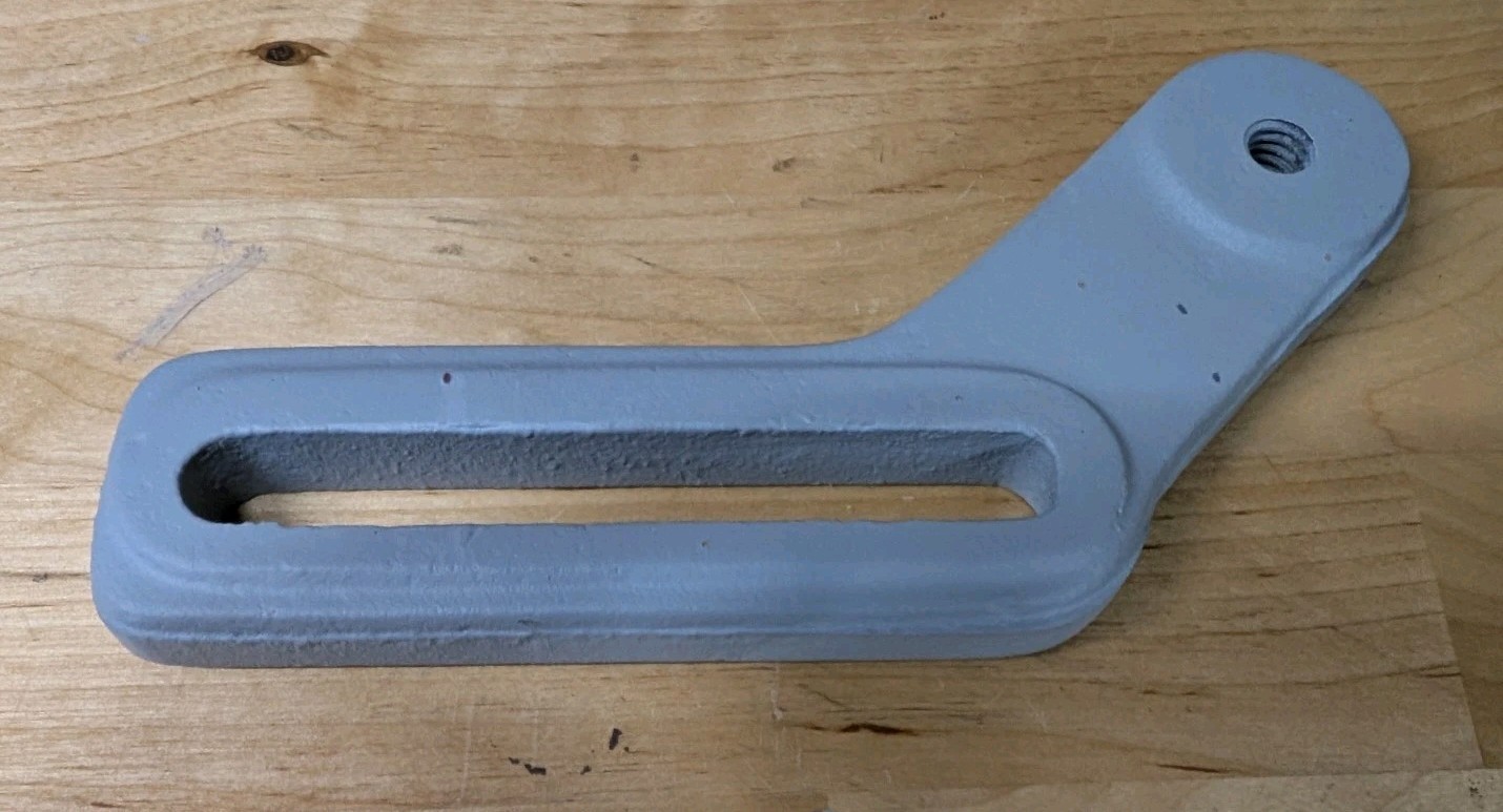 Refurbished Bench Grinder Cast Iron Tool Rest Support 10” | Baldor | Made in USA