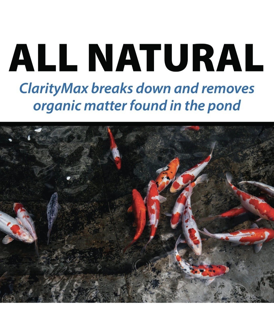 CrystalClear ClarityMax All-Natural Pond, Stream, & Waterfall Treatment 2.5lbs