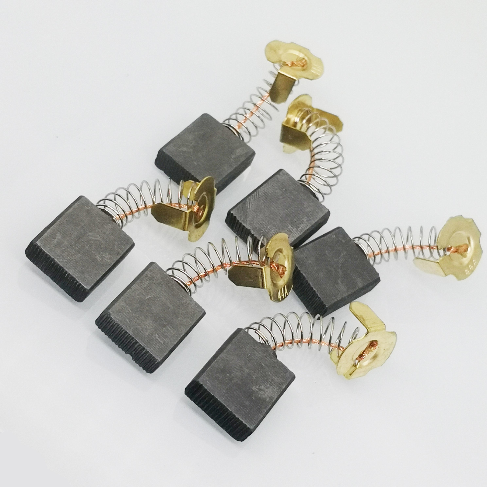 US Stock 6pcs 7mm x 17mm x 18mm Carbon Brushes Motor Brush Set Replacement #44