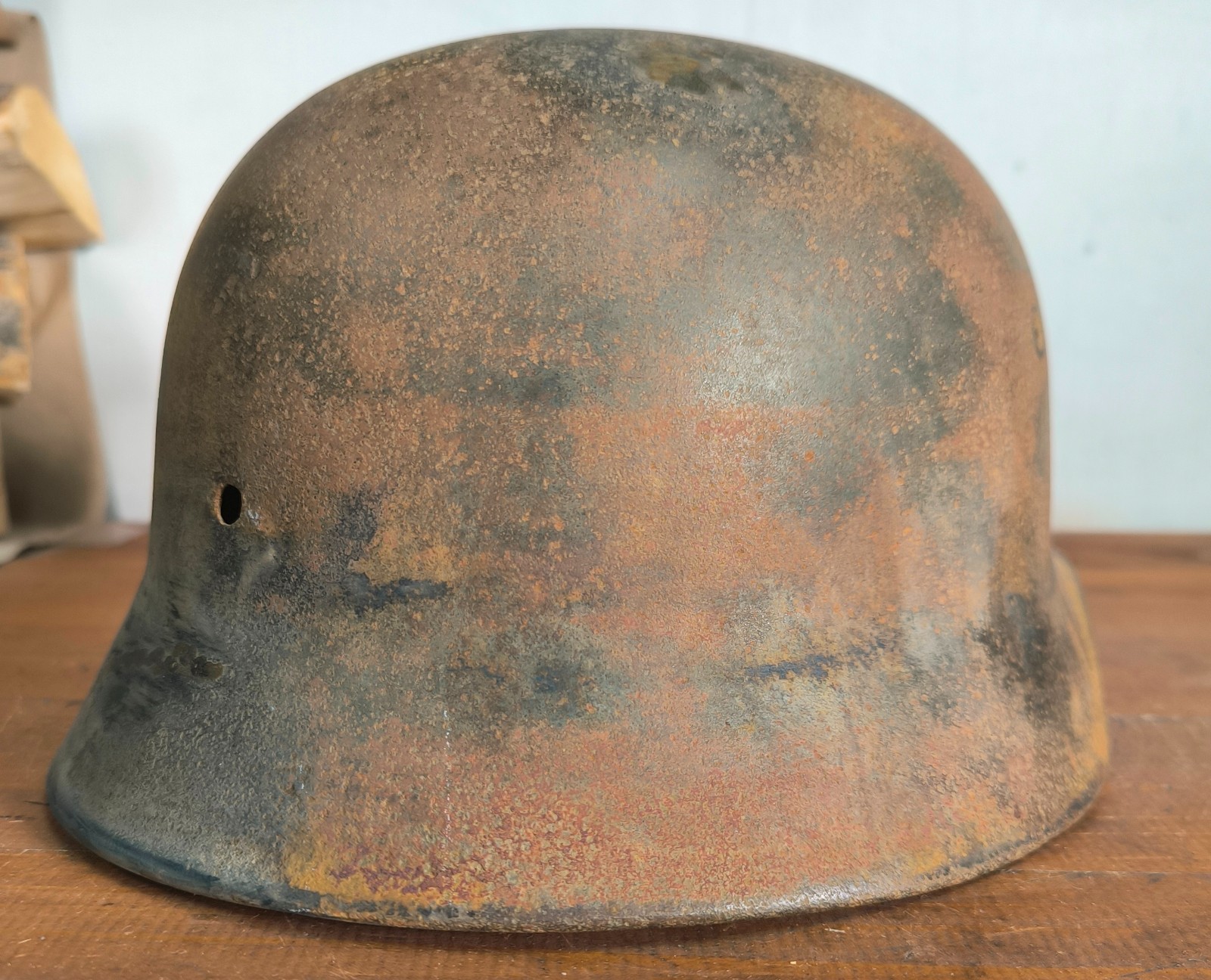 Helmet german original nice helmet M40 size 64 WW2 WWII do it yourself