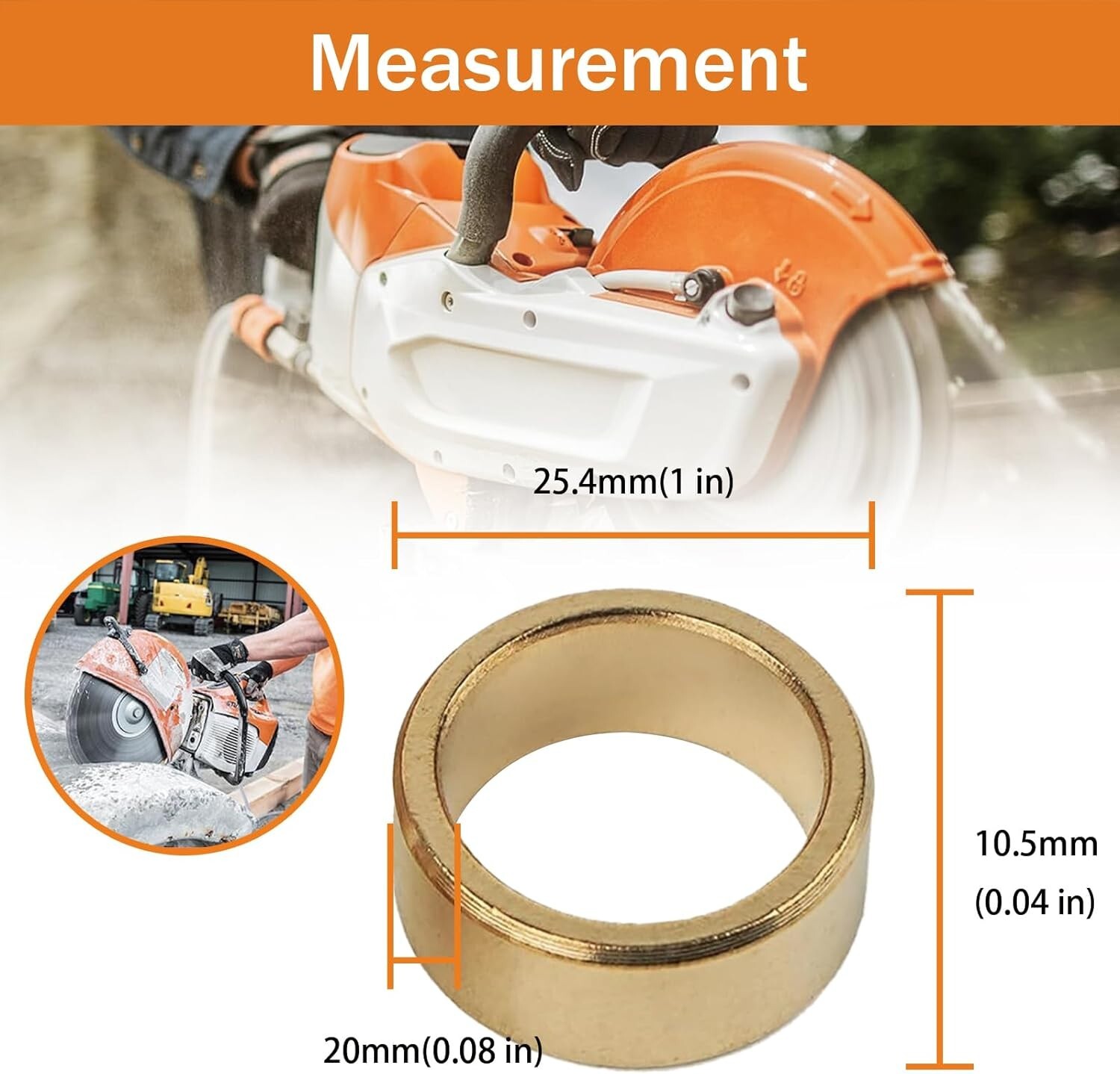 5 Pack -TS400 TS420 TS460 TS760 TS700 TS800 Saw Blade Arbor Adapter Reducer Ring
