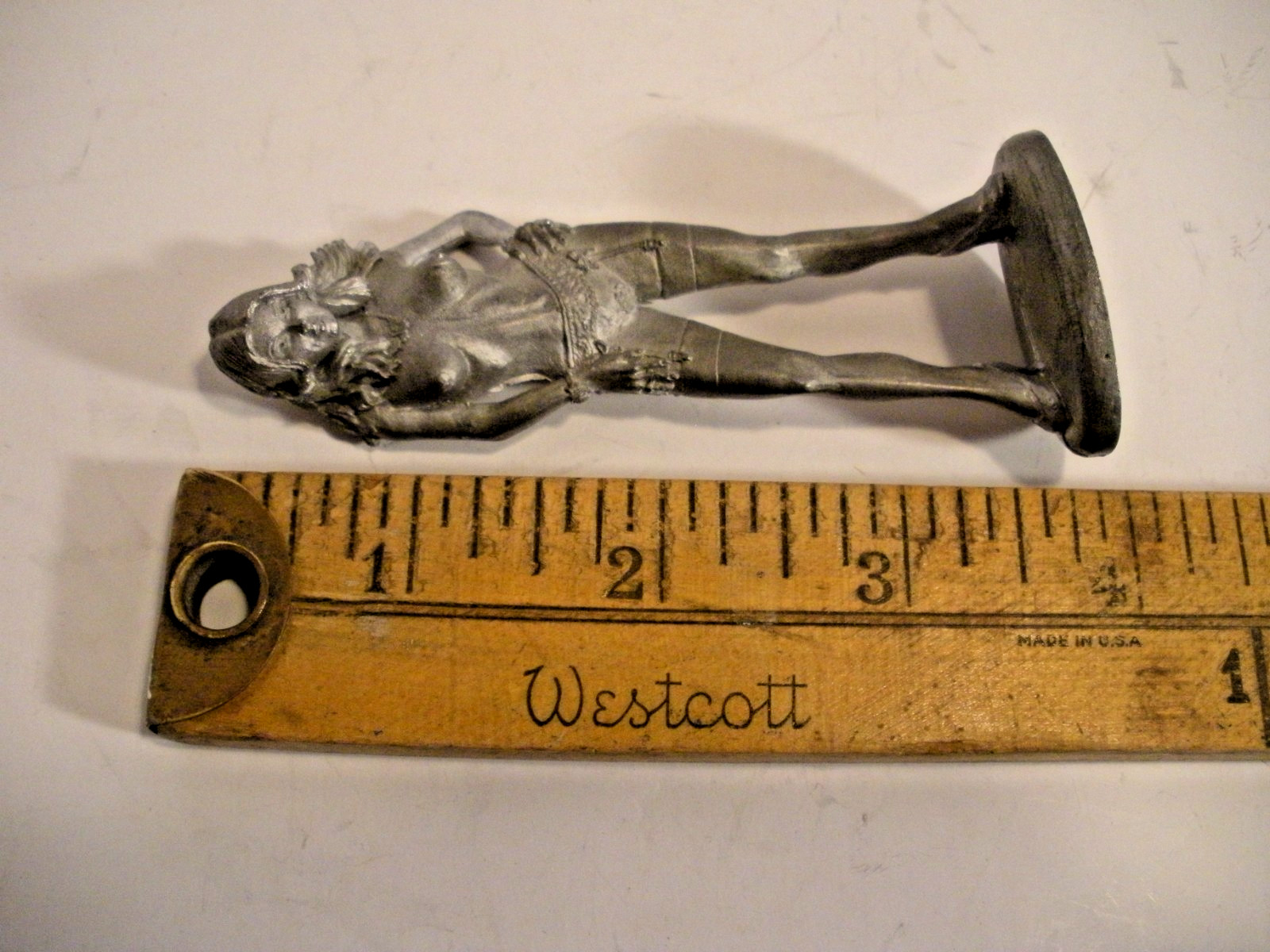 Vintage 1976 Superior Models Ray Lamb SG-106 "Deanne" Perth Pewter Figure 4"