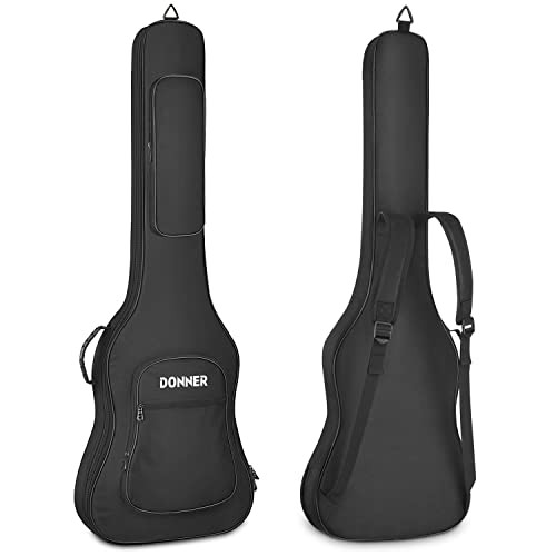 47 Inch Bass Guitar Case, 0.4 Inch Thick Padding Bass Bag 47 inch-10mm Thick