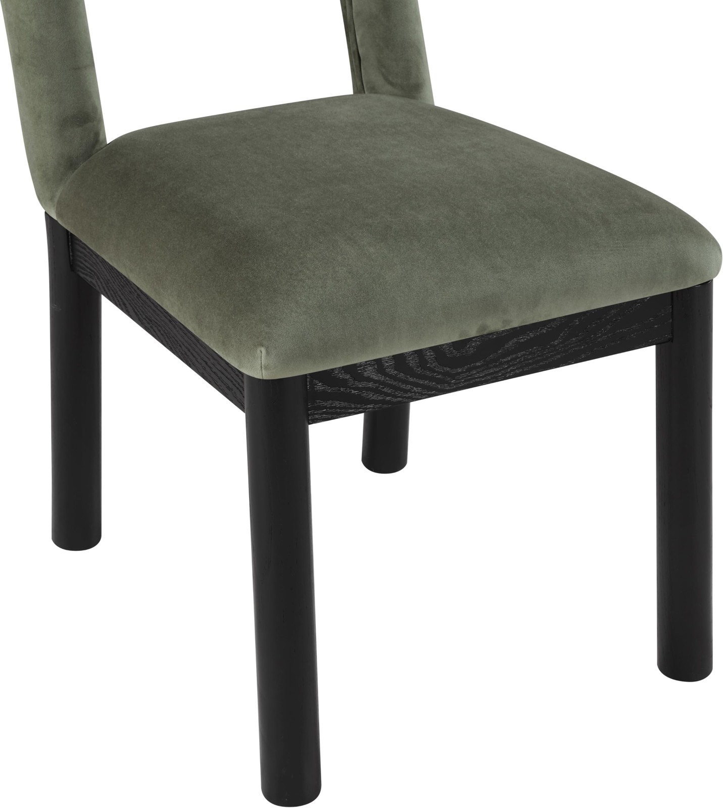 Meridian Furniture 11008Green-C Conrad Collection Art Deco Dining Chair