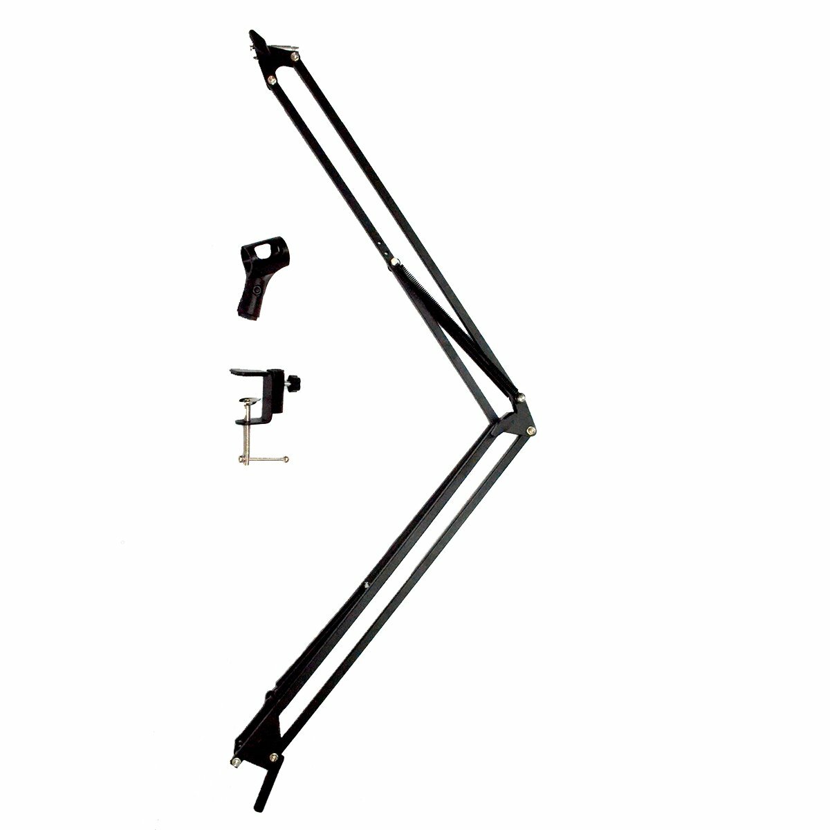 ChromaCast 38" Adjustable Boom Mic Suspension Scissors Desk Microphone Stand