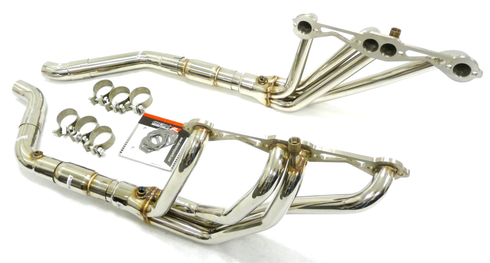 OBX Stainless Long Tube Manifold 1992-1996 Chevy Corvette C4 LT1 LT4 Full Length