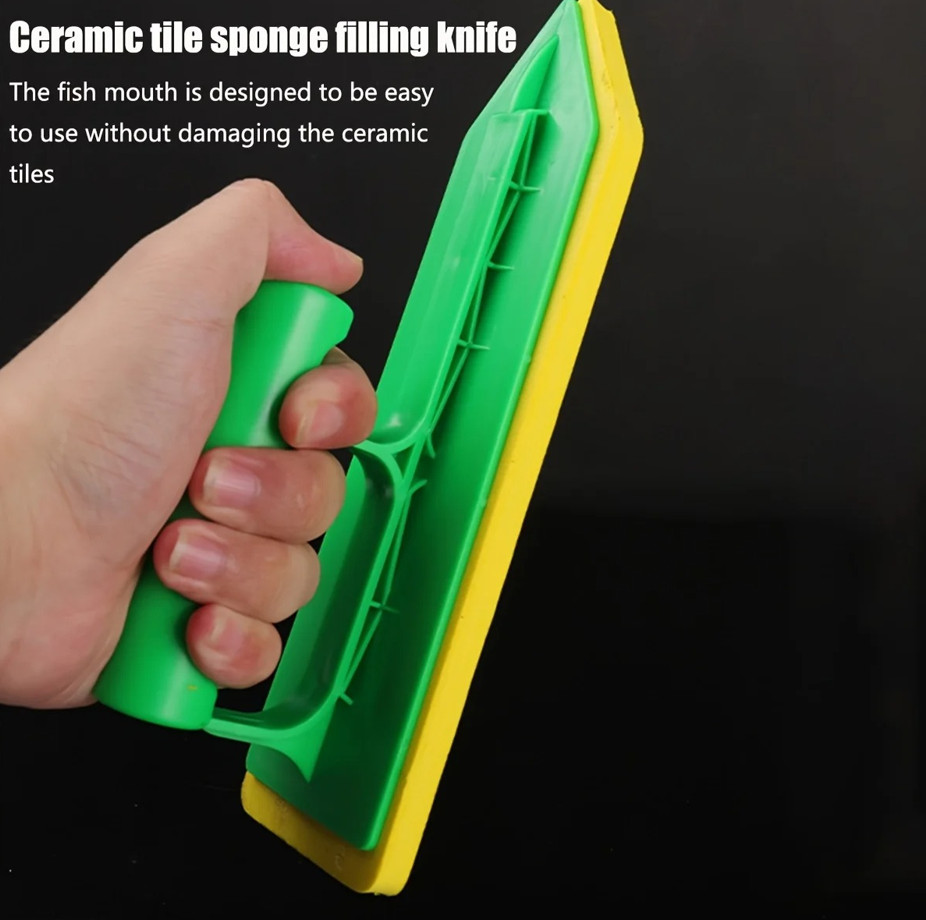 1 pc Sponge Foam Float Trowel Grout Tile Caulking Spatula Putty Scraper Tool