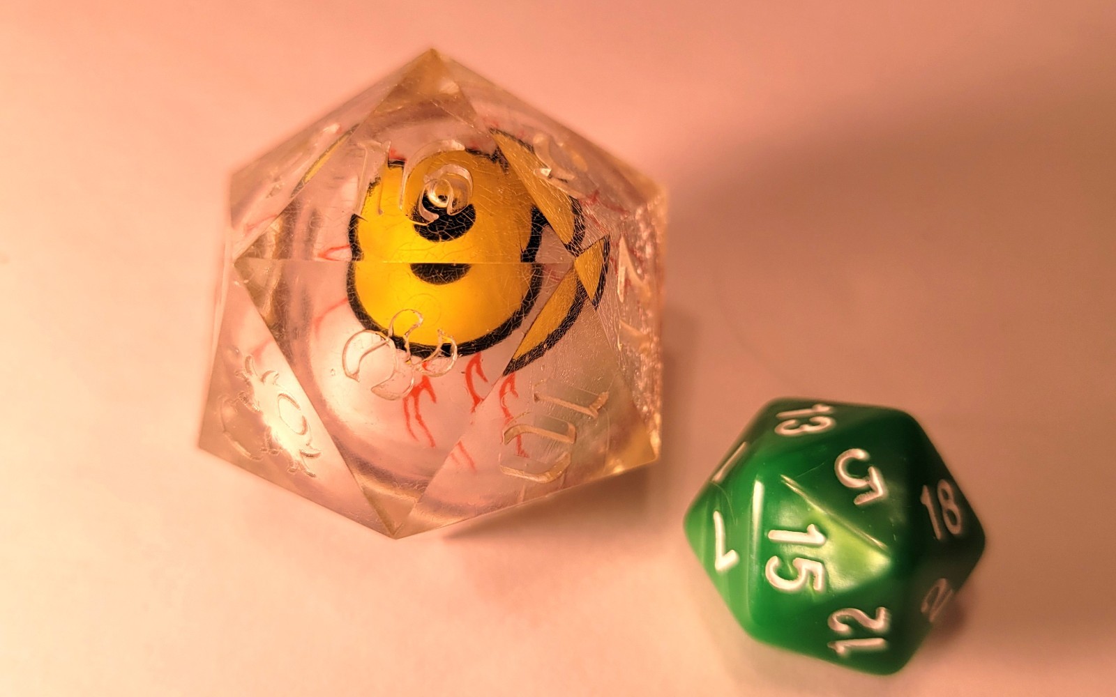 Kraken 34mm Gazing Eye Liquid Core 34mm D20 DIce