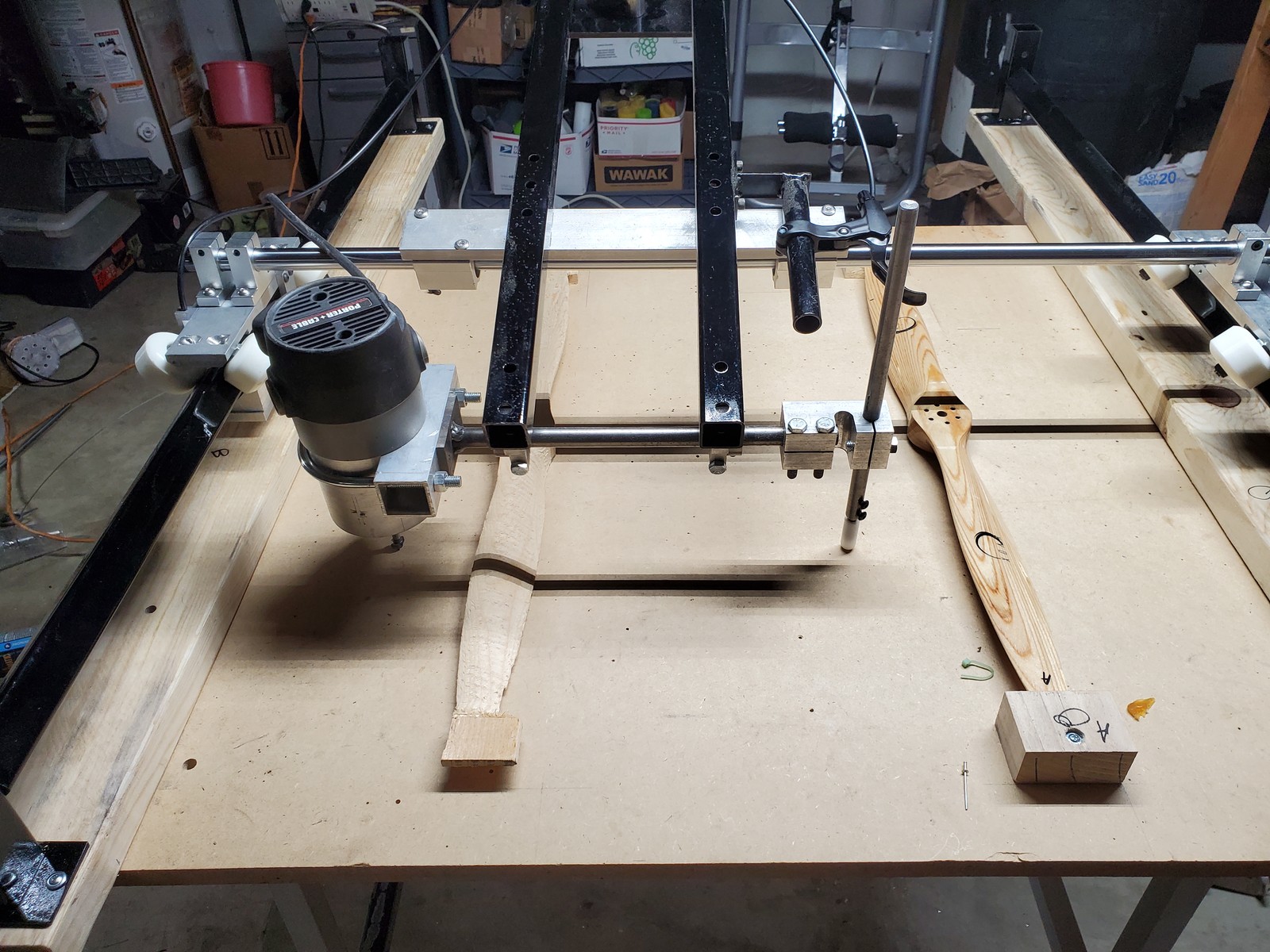 4 axis Wood Carving Duplicator Copy Paramotor Propeller, guitar body, gunstocks