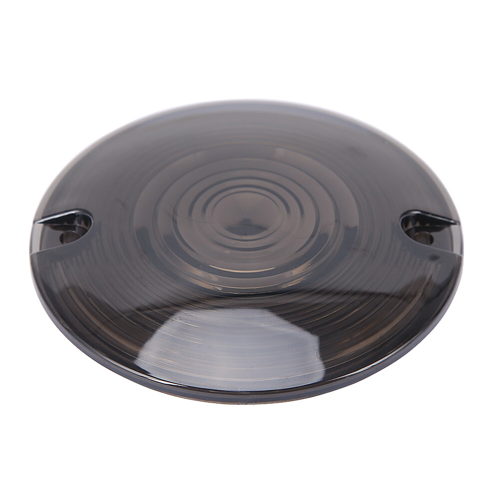 4x Smoked Turn Signal Light Lens Covers For Harley Touring Road Electra Glide