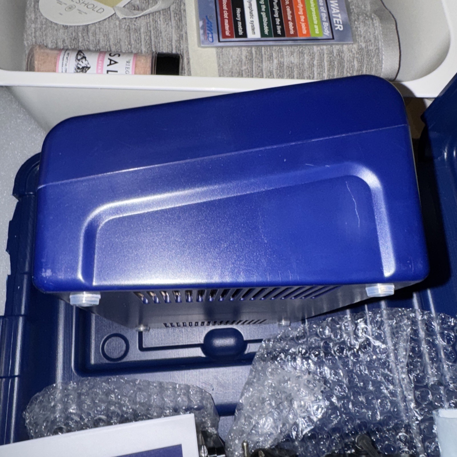 IonCleanse Premier By AMD Professional Detox Foot Bath System - Low Run Time