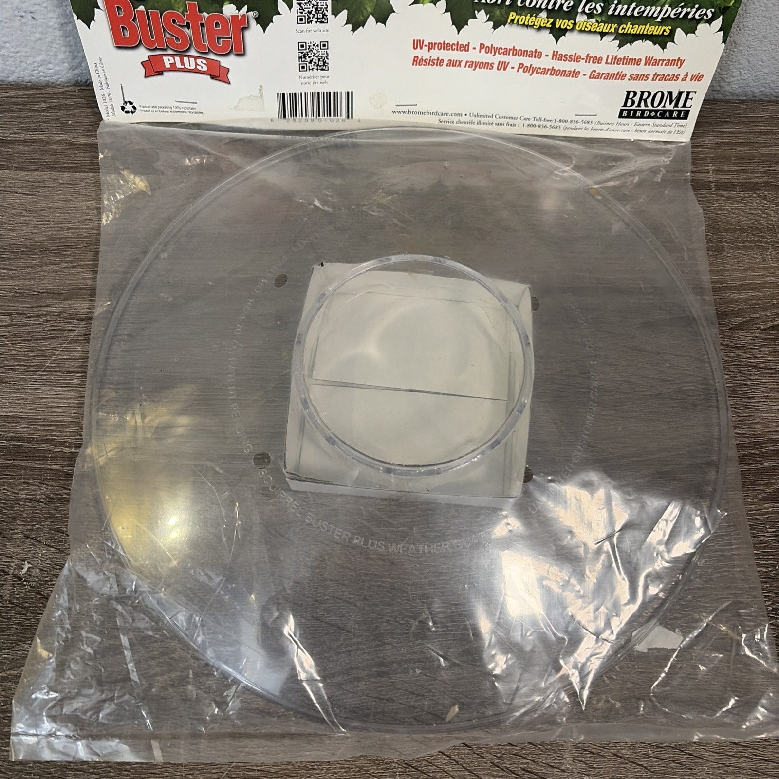 Brome Squirrel Buster Plus Weatherguard 1026 - Clear