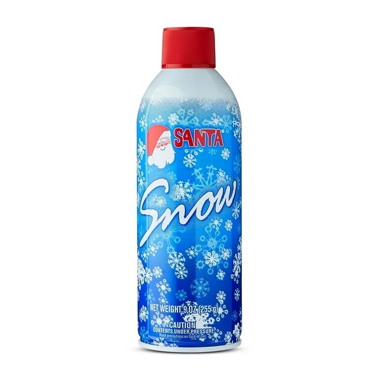 Santa Snow Aerosol Spray Artificial Frost Window Decorations Crafts Christmas