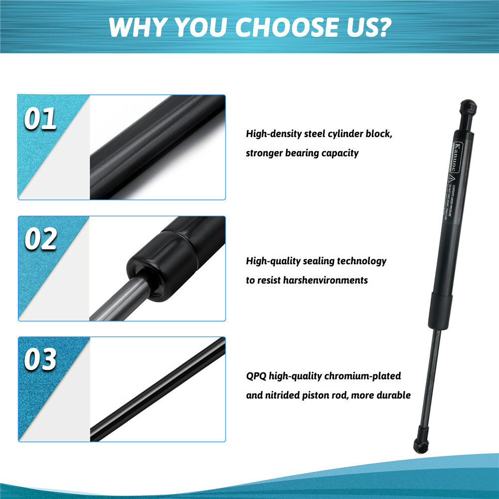 Truck Tailgate Assist Shock Strut Bar For 2015-2022 Ford F-150 Lift Support Set