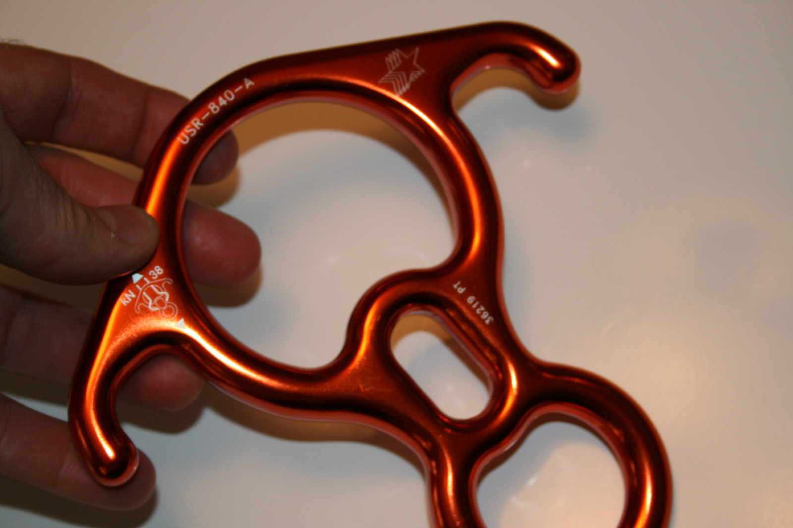 USR Large Figure 8 Descender Aluminum 38Kn  or 8,500Lb