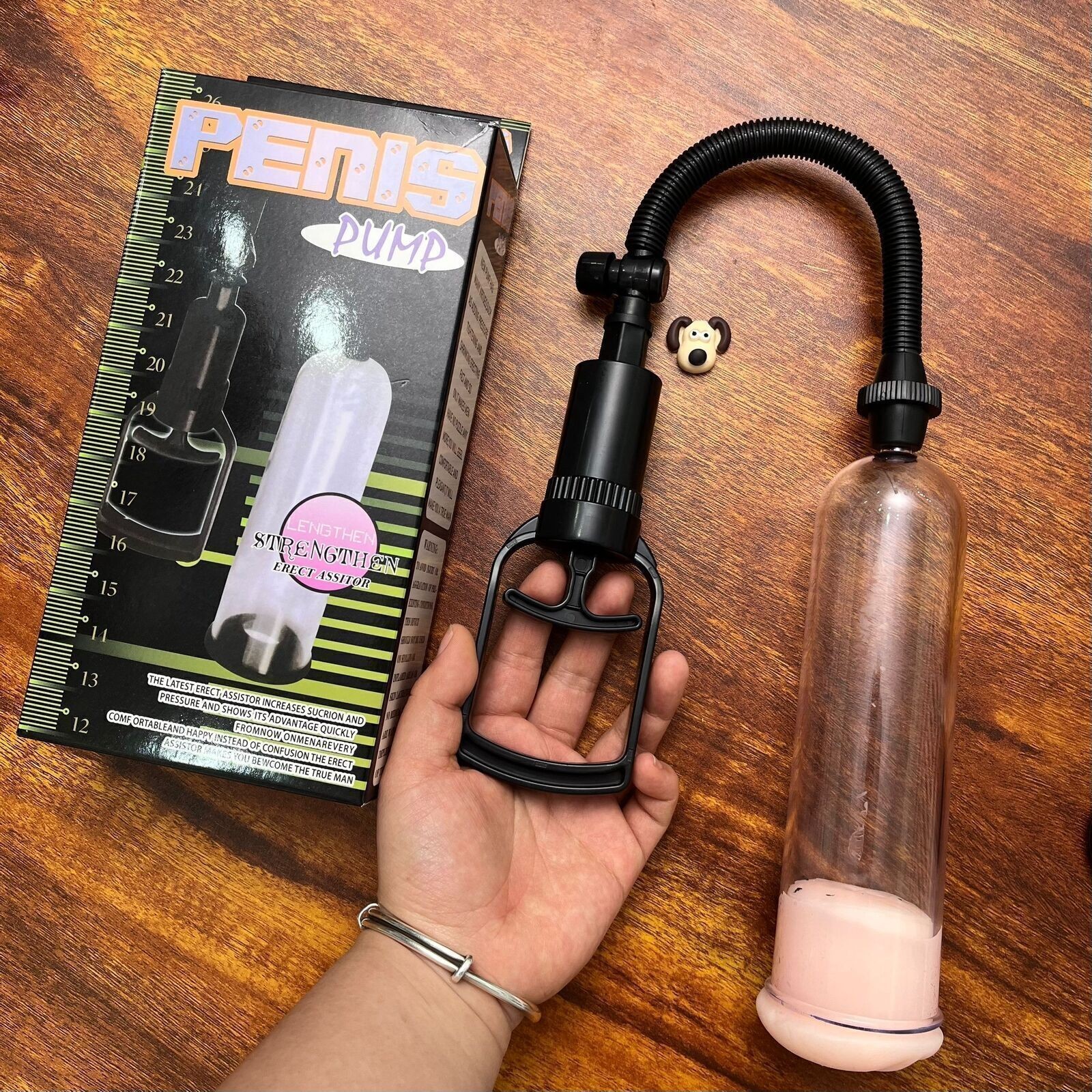 Vacuum Penis Pump for Male ED Enhancement Erectile Enlargement Penis Enlarger BG