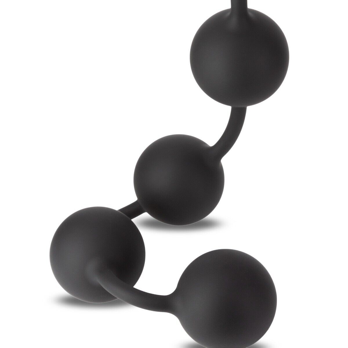 Silicone 2.35" Super Big Huge Extra Large XL Anal Beads Butt Plug Pull Ring