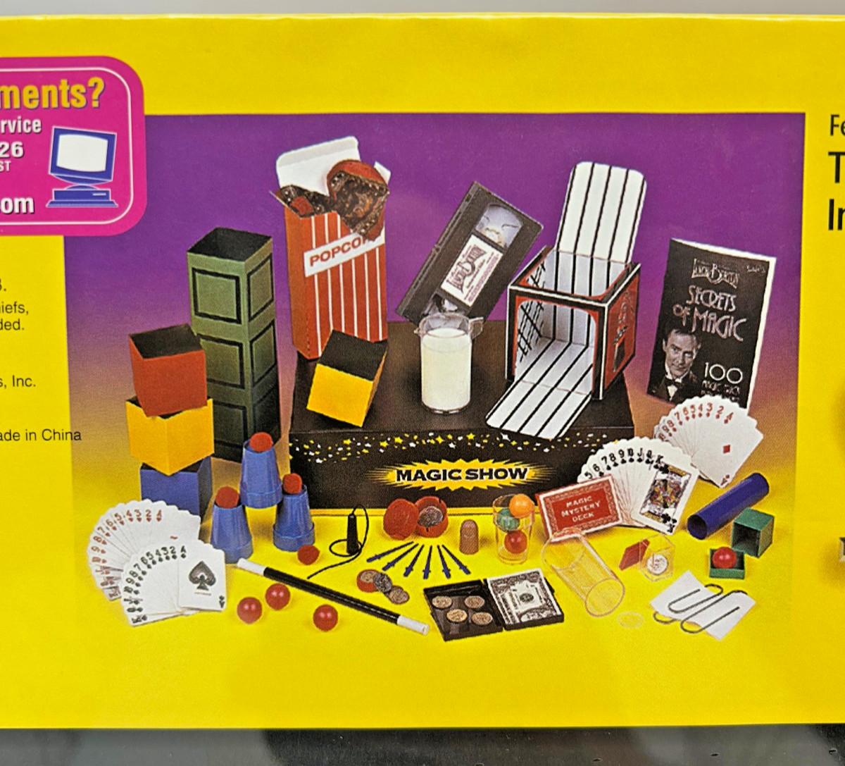 Lance Burton Secrets of Magic 100 Amazing Tricks Set RARE 2001 NIB SEALED