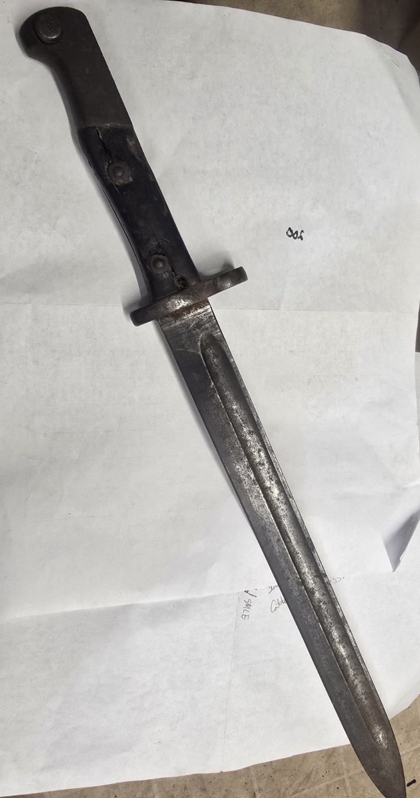 Antique Vintage Original P1907 SMLE Lee Enfield Bayonet No Scabbard