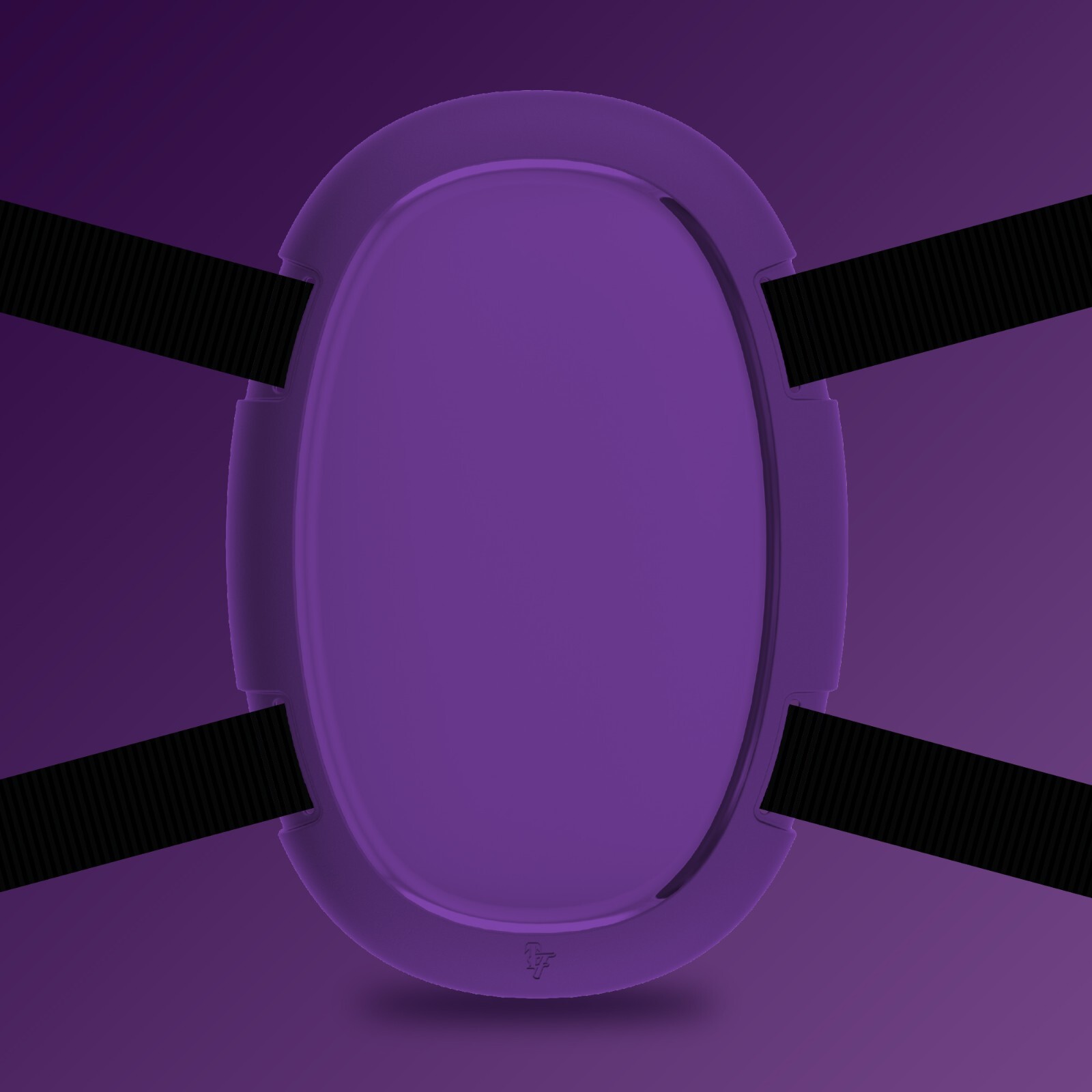 Twisted Fantasies PURPLE Solo Saddle Suction Cup Dildo Mount - Adult Sex Toys