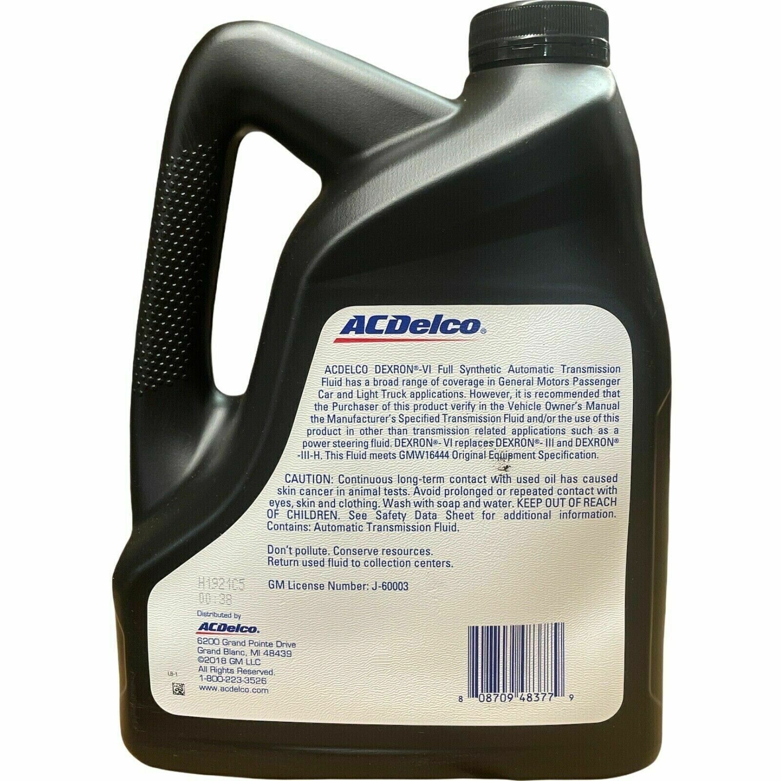 2x ACDelco 10-9395 Dexron VI Automatic Transmission