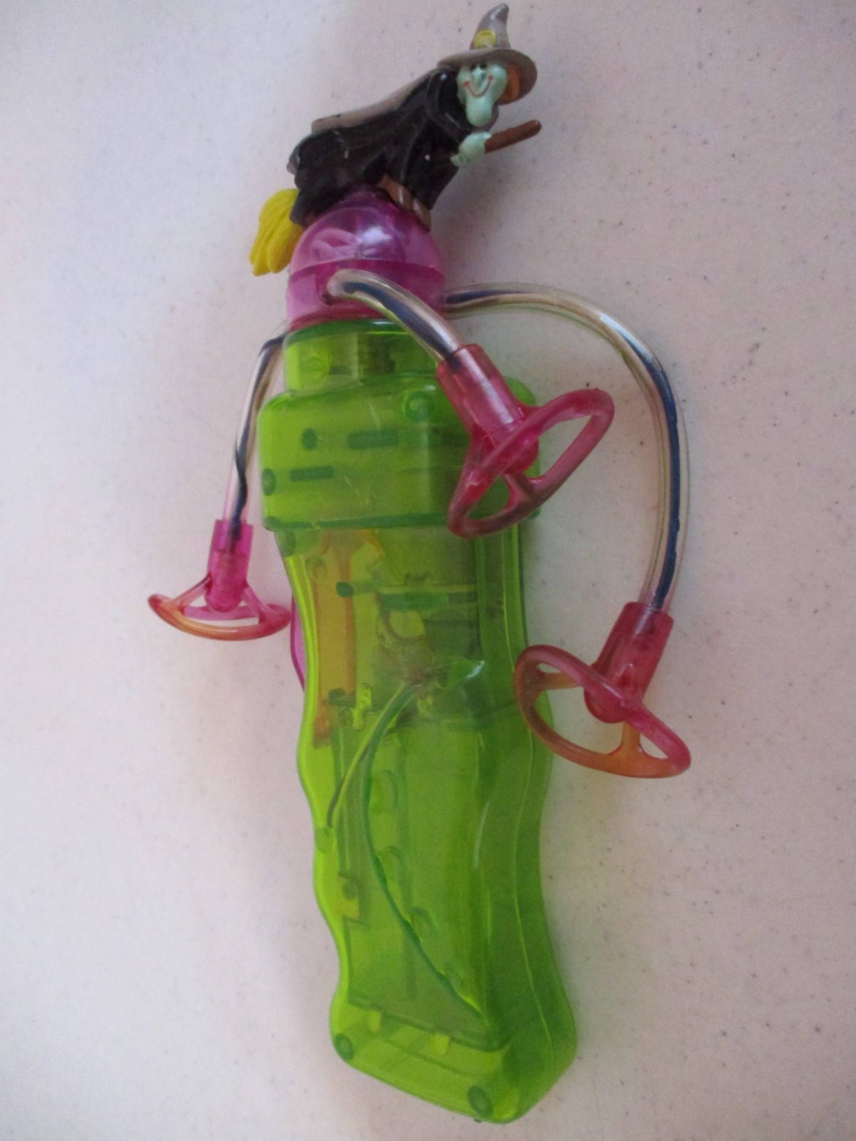 Spinner Wand-Light-Up-Witch-Vintage-As Shown-Works