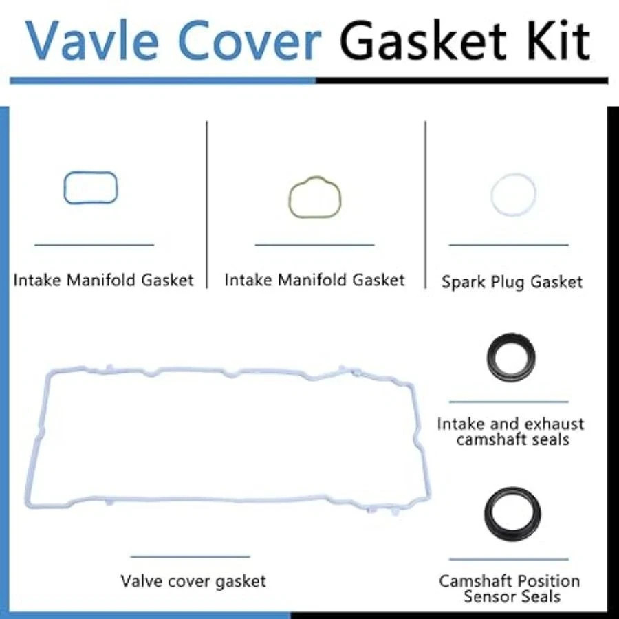 Valve Cover Gasket Kit Set MS97204 Compatible- 5184331AC & VS50805R