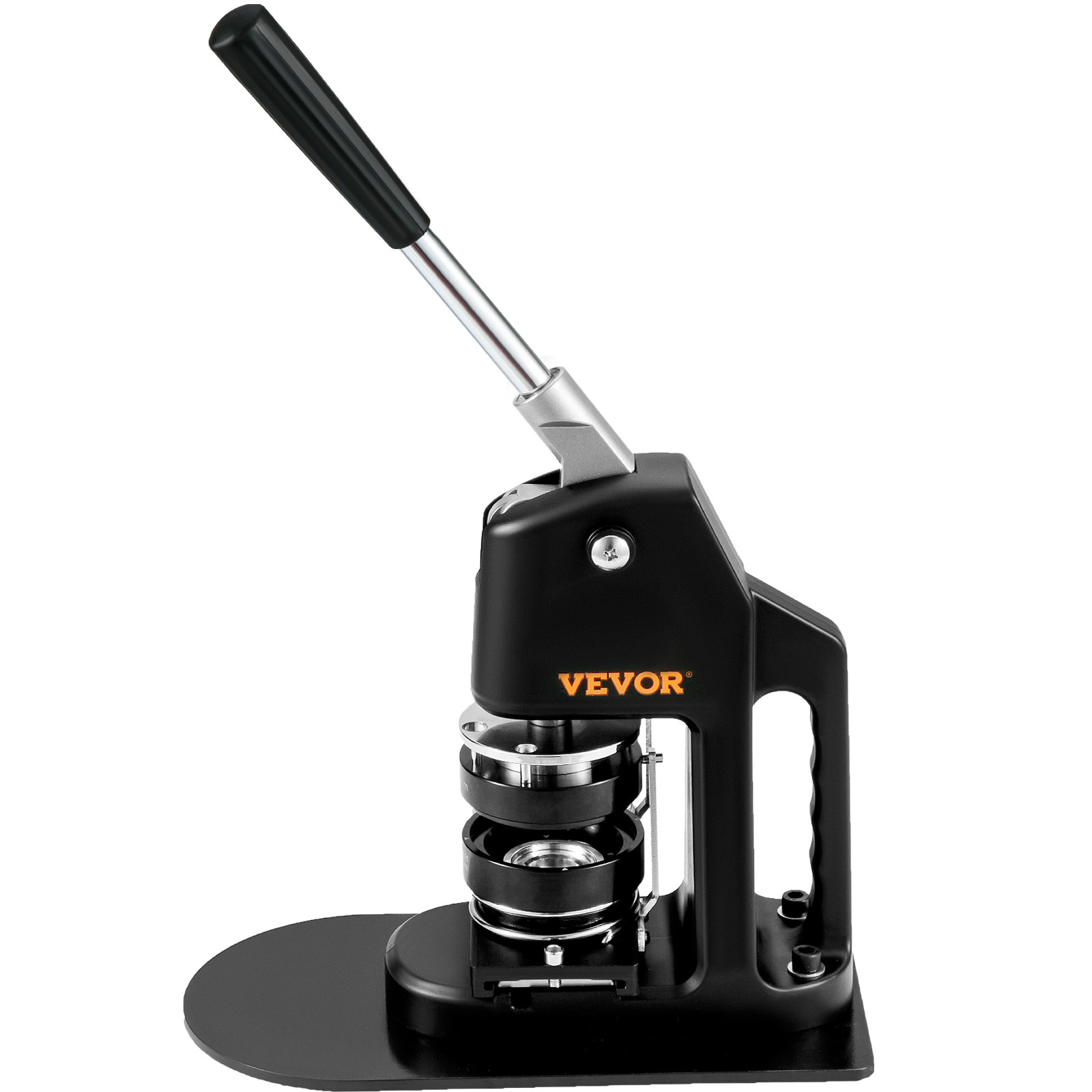 VEVOR Button Maker Machine Badge Pin Machine 1.25"+2.25" 500Free Parts Press Kit